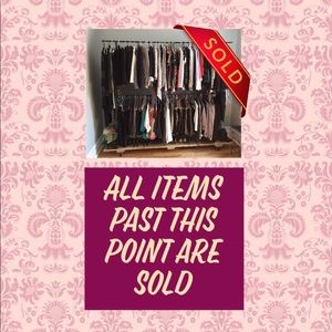 Please scroll up for sale items.